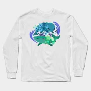 Whales Long Sleeve T-Shirt